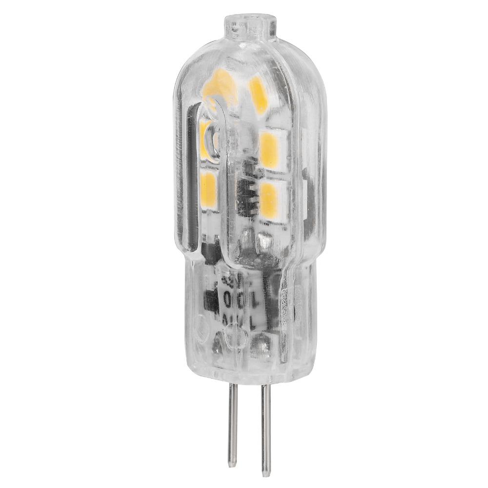 10PCS Warm White Bi Pin Bulbs 1.2W Halogen Replacement Bulbs Durable LED Light Bulb Ceiling Lamps