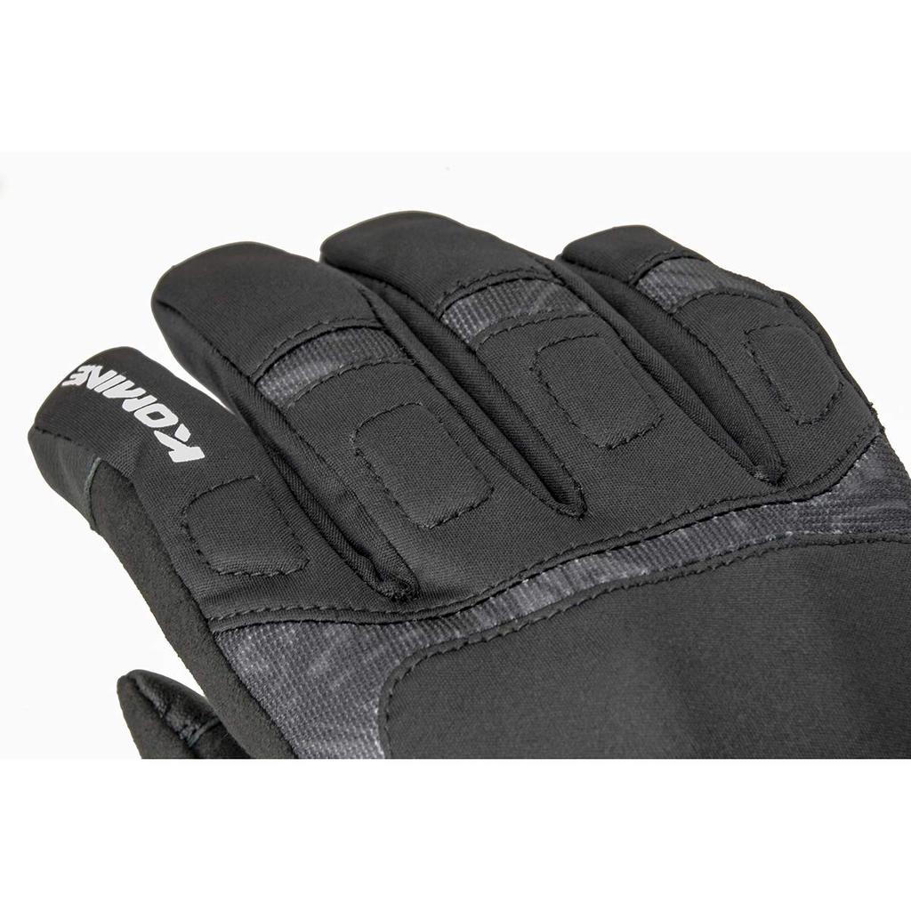 KOMINE Motorcycle Winter Gloves Carthage Black Marble 2XL 1010 Stretch Material for and - GK-801 - Waterproof, Warm, (Suitable Autumn, Winter, Spring)