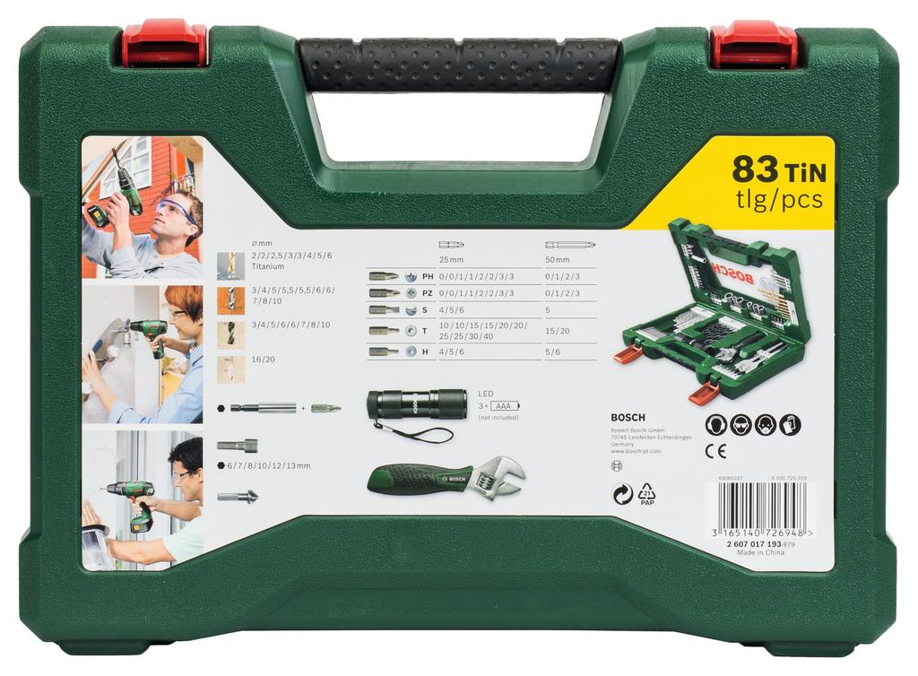 Bosch 83 Piece Accessory Set [V83]