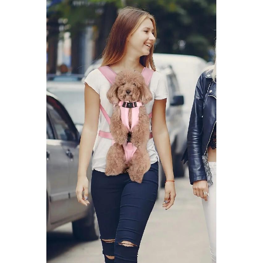 Pet Bag Outdoors Carrying Front-Hugging Large Dog Backpack Convenient Carrying Bag