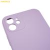 For iPhone 12 Case Precise Cutouts TPU Fiber Lining Shockproof Phone Cover