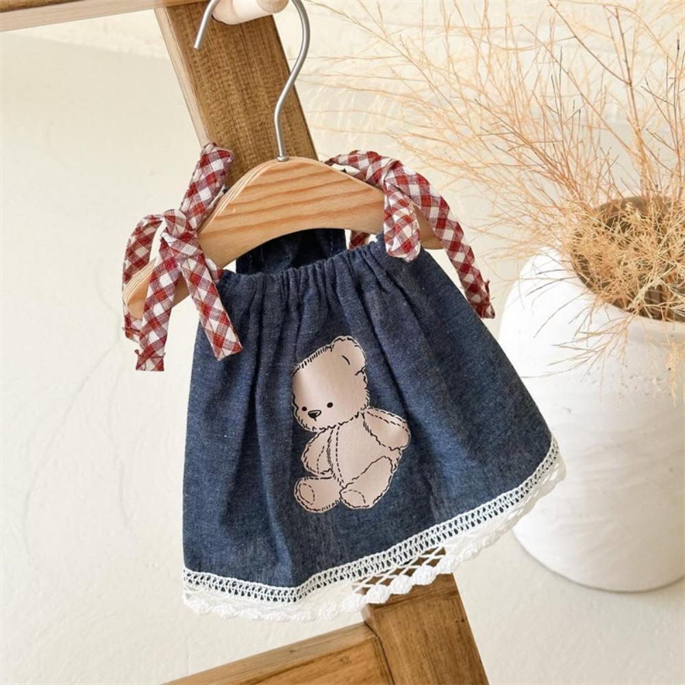 Cartoon Pet Summer Clothes Cute Cat Princess Skirt Comfortable Dog Vest for Puppy Kitten