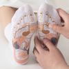 Yousheng Reflexology Socks with Acupressure Pen Foot Pain Relief Reflexology Foot Chart Socks Pressure Point Massage Tool for Men Women