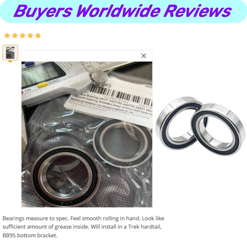 4Pcs 6800 6801 6802 6803 6804 6805 6806 6900 6901 6902 6903 30407 24377 -2RS Thin Wall Rubber Sealed Deep Groove Ball Bearings