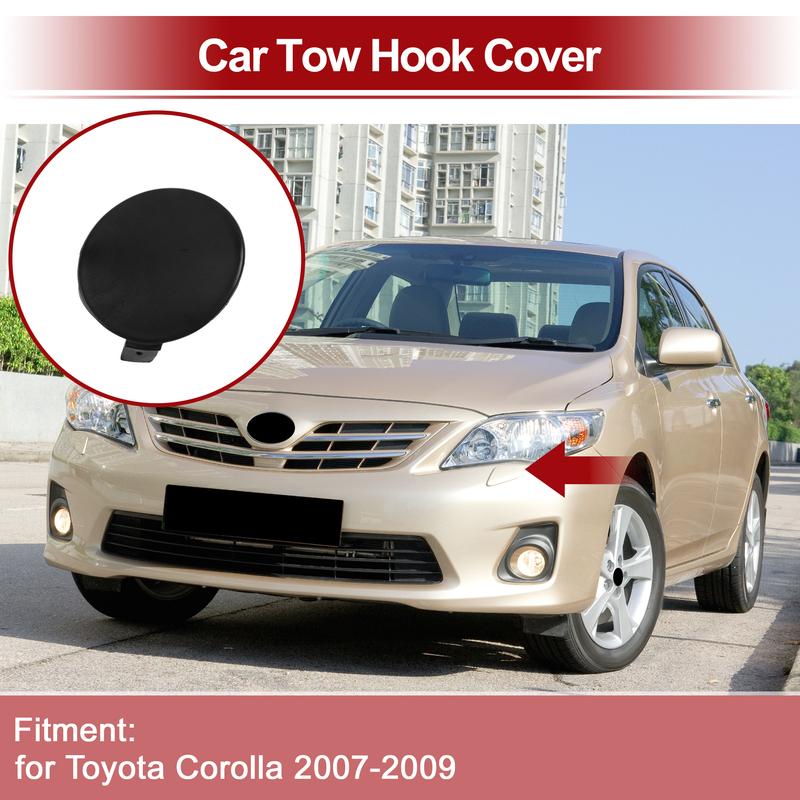 UXCELL Left Front Car Tow Hook Cover Cap for Toyota Highlander 2008-2010 No.521280E030