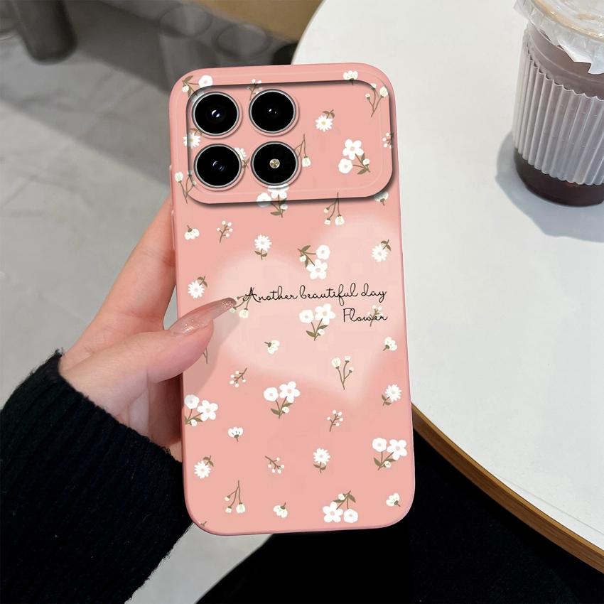 Для Redmi K90 K80 K40 Pro K40S K30S K30i K50 Note 5 Plus Чехол для телефона Крутой узор с кошкой Жидкий силикон Противоскользящий Премиум Защитный чехол Для Redmi Capa