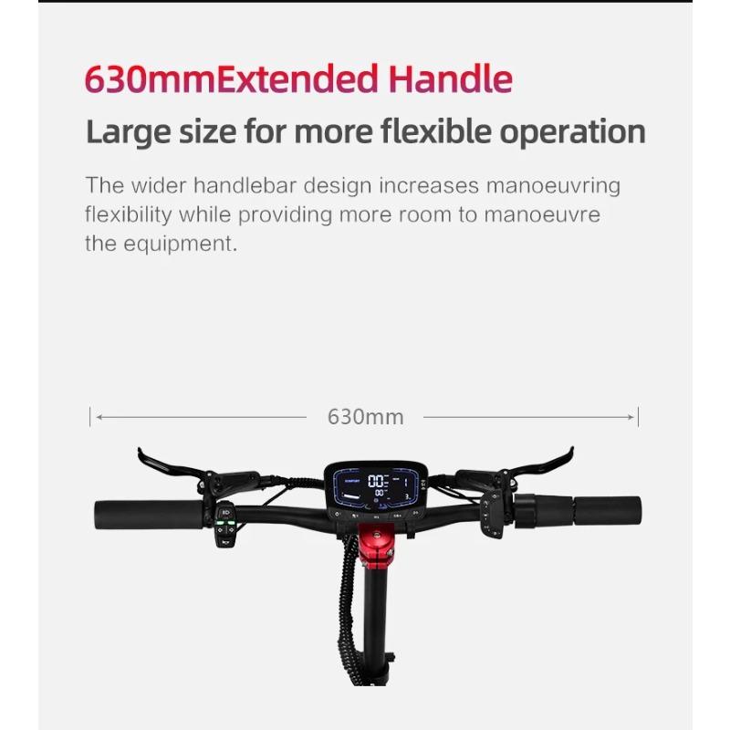 BOYUEDA Q7Pro Max E-Scooter 3200W Dual Motor 52V28AH Battery NFC Activated App Control Escooter Silent Tires Electric Scooter