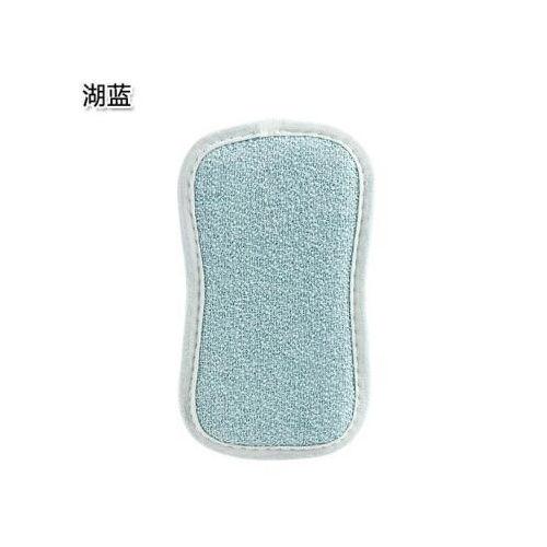 1 шт. Двусторонняя губка для мытья посуды, многоразовые чистящие средства, волшебные губки, салфетка ADM