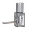 Worm Gear Motor Self Locking Function M6 Head Rotating Shaft Thread Speed Reduction DC Geared Motor