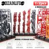 DSPIAE PT-SR Model Panel Holder Sprue Rack Spare Parts Stand Model Parts Storage Rack Holder for Gundam Model Making Hobby DIY