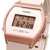 CASIO Стандартные цифровые женские/девичьи наручные часы LW-204-4A Без подарочной коробки Розово-бежевый Розовое золото Зарубежная модель