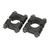 1 Pair Handlebar Clamp 22mm Universal Handlebar Riser Clamp Single Hole Handle Bar Mount