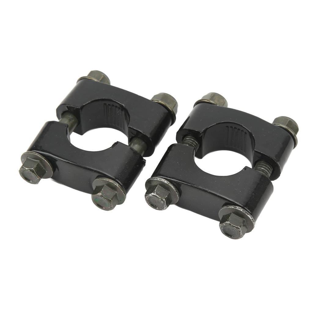 1 Pair Handlebar Clamp 22mm Universal Handlebar Riser Clamp Single Hole Handle Bar Mount