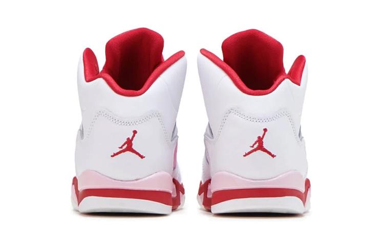 Jordan 5 Ретро Белый Розовый Красный PS 440893-106