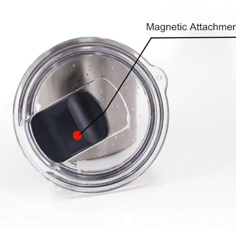 1 шт., сменные крышки с магнитной выдвижной чашкой для стакана на 30 унций, защита от брызг, магнитная крышка-слайдер для чашки