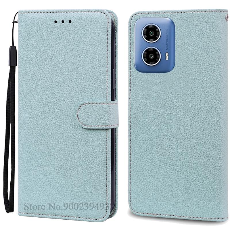 Для Moto G34 5G чехол кожаный кошелек раскладной телефон чехол для Motorola G34 5G чехол книжка чехол для Moto G34 чехол Fundas Shell