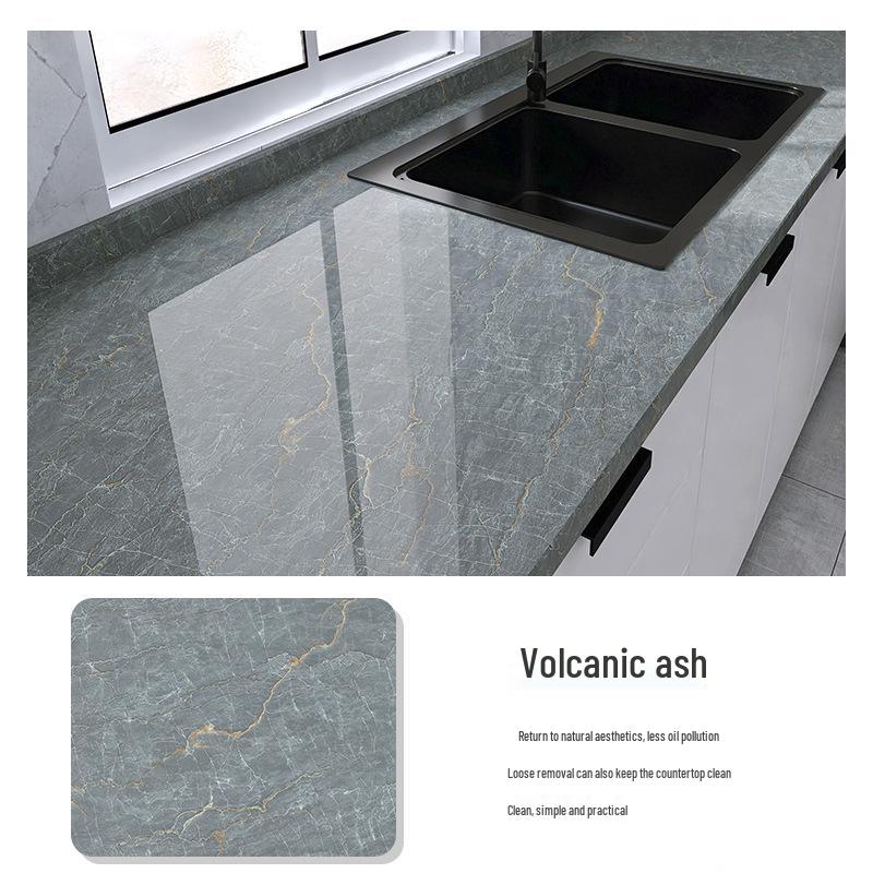 Самоклеящиеся водонепроницаемые утолщенные наклейки для плитки на стену и столешницу для кухни и домашнего декора