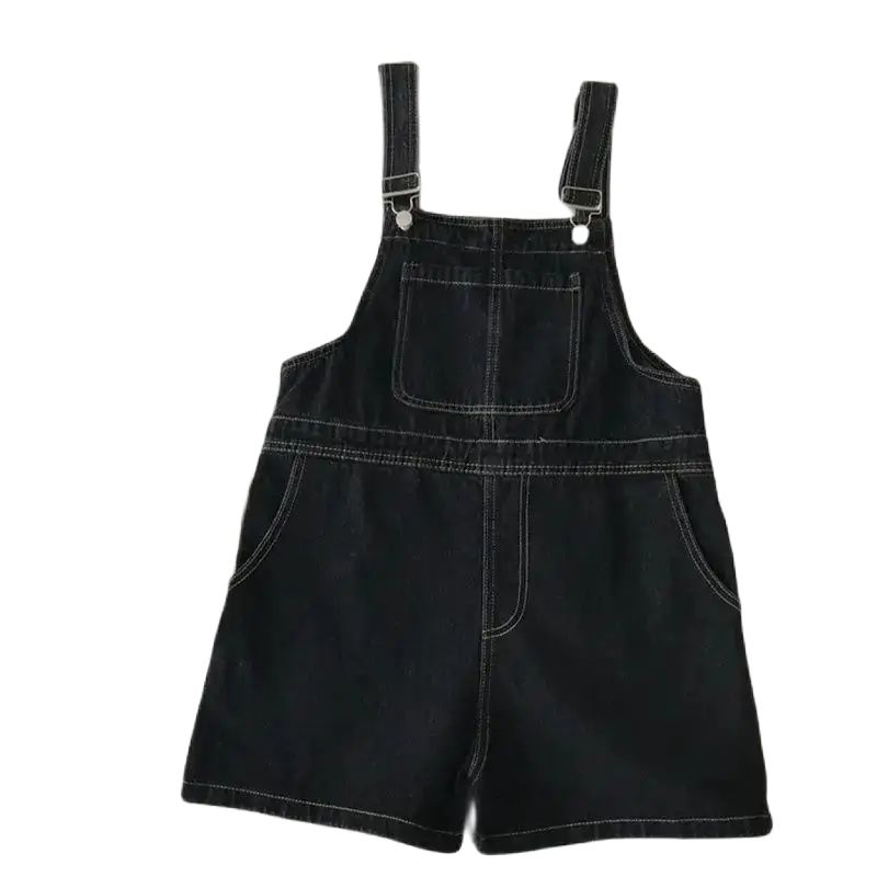 Summer Women Denim Shorts Female Loose Wide Leg Shorts Korean Jumpsuit Shorts for Women