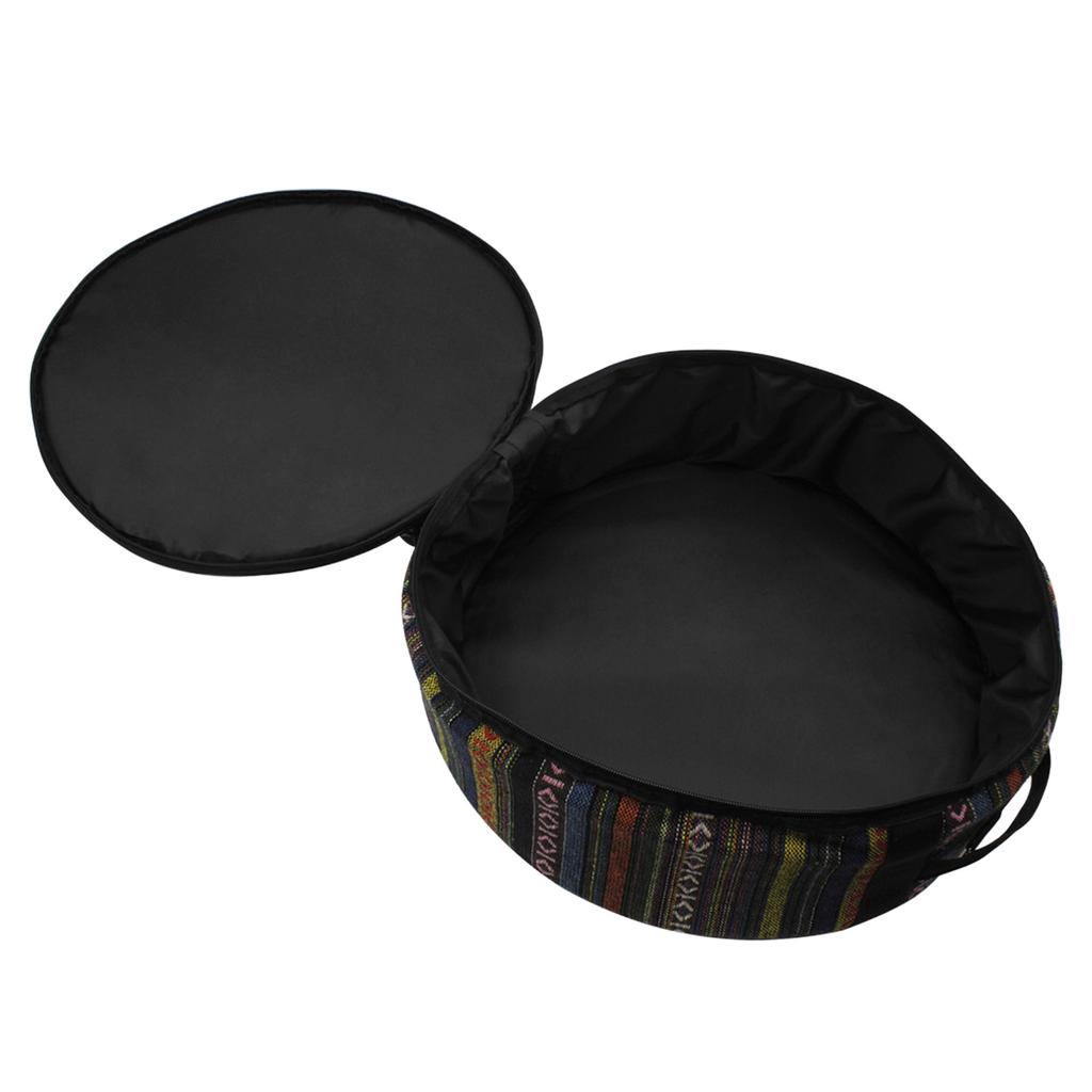 Сумка для хранения малого барабана из утолщенной ткани Оксфорд, защитный чехол для переносного барабана с плечевыми ремнями
