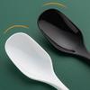 ZISIZ Disposable Long-Handle Black Spoons