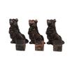 3Pcs/set Weather Resistant Small Animal Ornaments Animal Flower Pot Stand  Vases Decor