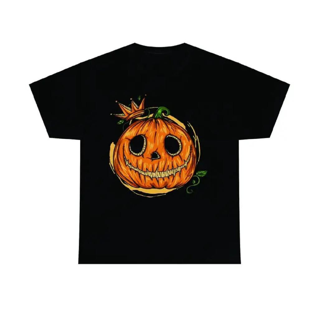 Hollow Pumpkin Halloween T Shirt Wood Spooky Top