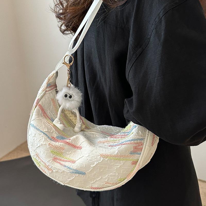 Корейская сумка Ins Japanese Dumpling Bag для женщин летом универсальная сумка через плечо для мобильного телефона для женщин в лесу сумка для девочек