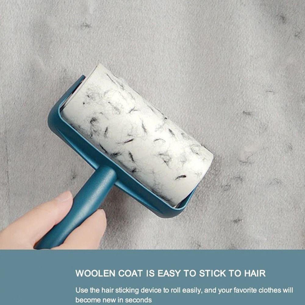 Рулонная бумага, липкая роликовая щетка, бытовая чистка, средство для удаления волос домашних животных, модная щетка для удаления ворса