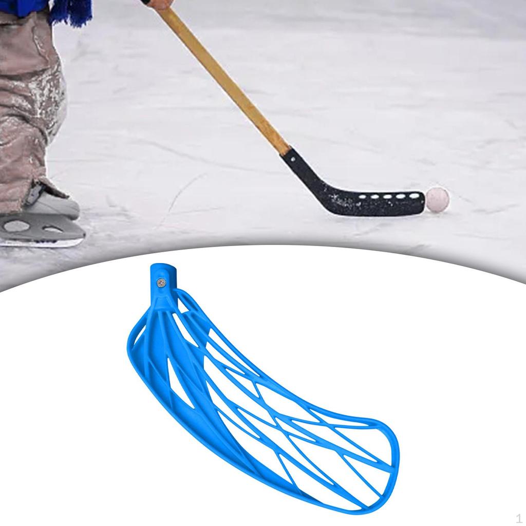 Floorball Blade Curved Dryland Ice Hockey Stick Head Glass Fiber Versatile