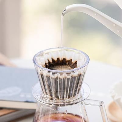 Кофейная воронка Wave Coffee Dripper Eye Pour Over Coffee Funnel Фильтр-чашки Кофеварка с плоским дном Увеличивает однородность