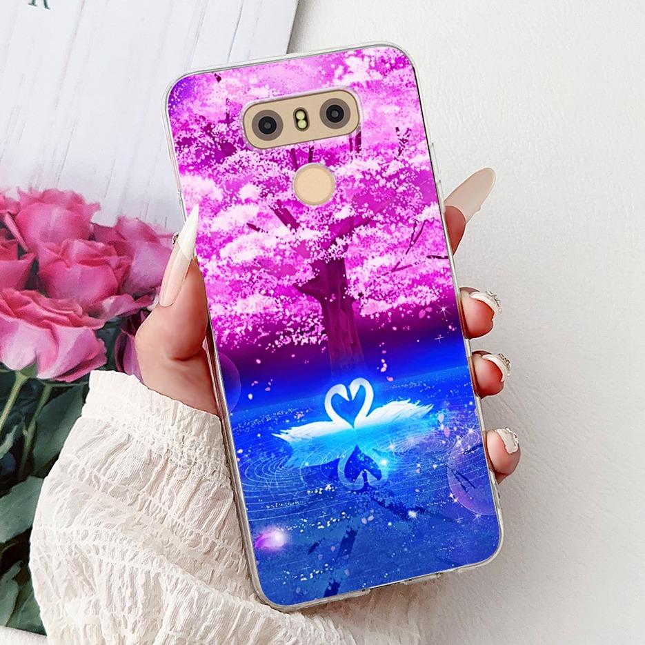 Чехол для LG G6 LG G6+ H870 H871 H872 H873 H870K Роскошный Модный Расписной Чехол 5.7'' Мягкий Силиконовый Чехол Для LG G6 Plus LGG6 Fundas