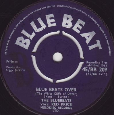 7-дюймовая пластинка BLUE BEATS Blue Beats Over Kiss The Baby 45BB209 Blue Beat 1964 UK Регги Ска Даб Б/у