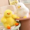 40-95cm Cartoon Gaint Fat Long Hair Plush Yellow White Duck Doll Stuffed Adorable Animal Plushie for Boys Girls Birthday Present