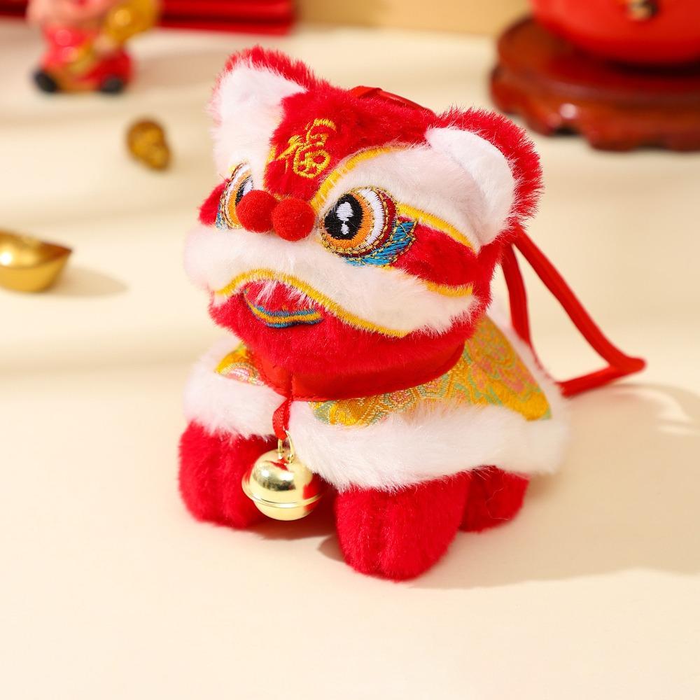 2026 New Year Chinese Spring Festival Ornament Plush Material National Trend Decor  Home Office