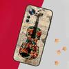 Music Violin Case For Xiaomi 14 13 11T 12T 13T Pro 12 Lite 12X POCO X3 X5 Pro X4 F4 M5 M5s F3 F5 Cover