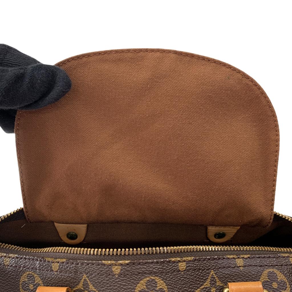 Подержанная сумка Louis Vuitton Monogram Speedy 30 M41526 Бостонская сумка Оригинал 1223