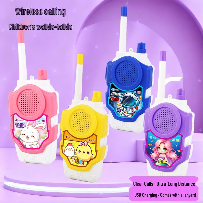 Детская беспроводная рация: Интерактивная игрушка-рация для родителей и детей