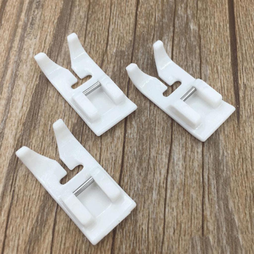 Non-Stick Plastic Sewing Machine Presser Foot for All Low Shank Snap-On Machine