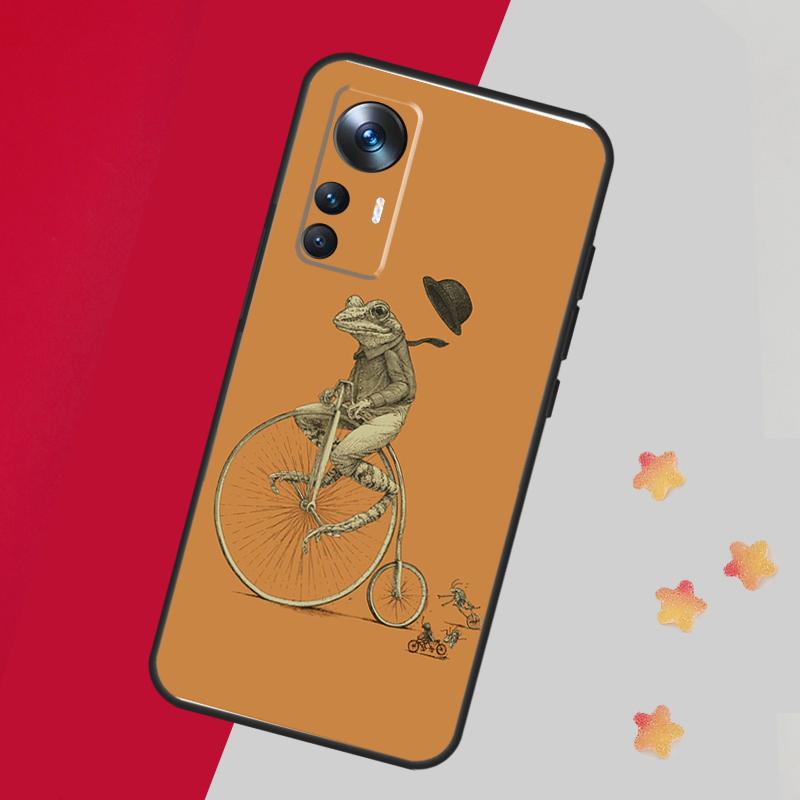 Vintage Retro Frog Mushrooms Case For Xiaomi 14 13 15 Ultra 11T 12T 13T 14T Pro Cover For POCO X7 Pro X3 X5 X6 F5 F6 F7