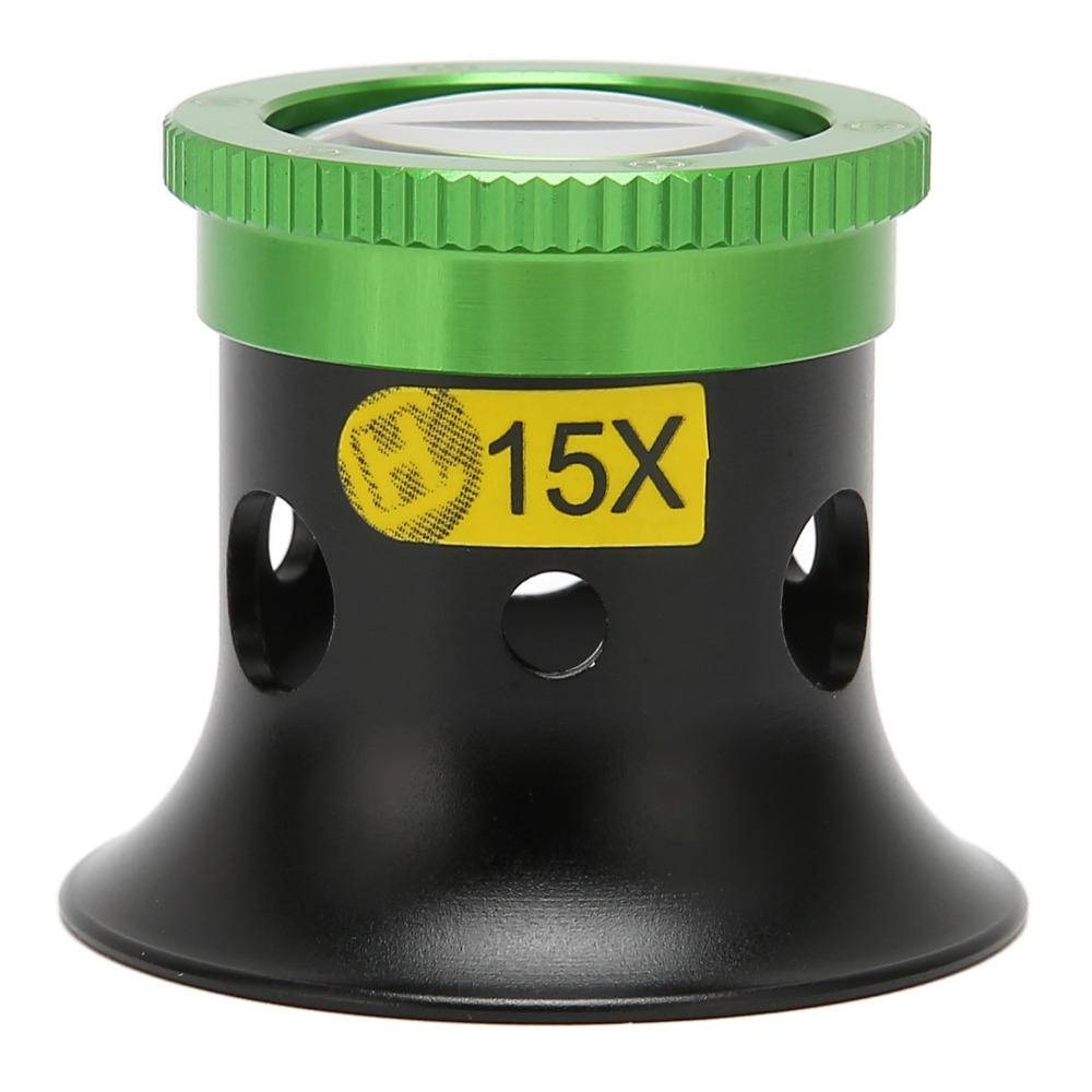 5X/10X/15X/20X Magnification Eye Loupe Sapphire Glass High Hardness Jewelers Loupe Watchmaker Loupe Rocks Analysis
