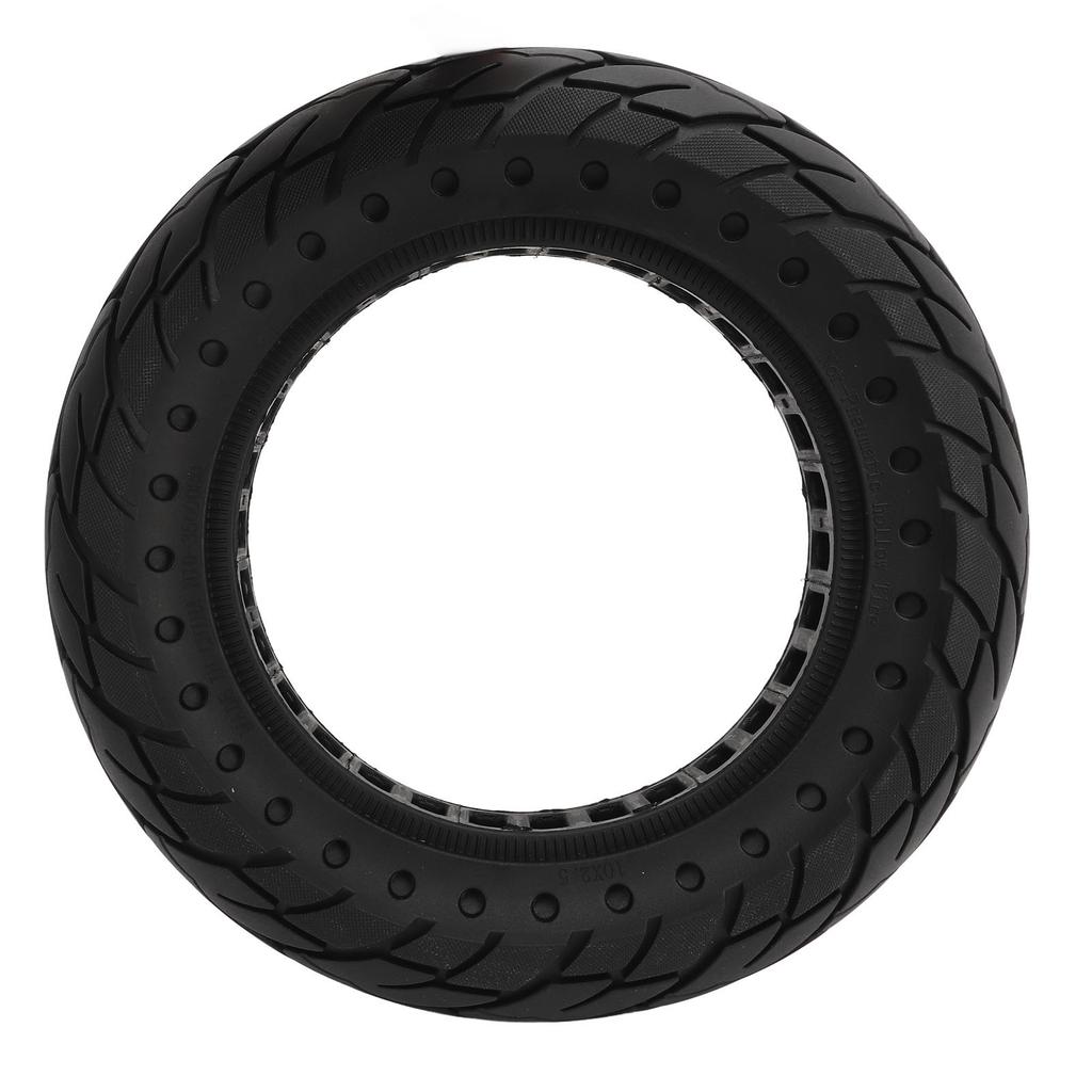 Electric Scooter Wheel 10x2.5inch Durable Non Slip Shock Absorption Scooter Dot Inner Honeycomb Tire Replacement