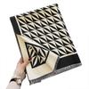 Thickened Shawl Women's Outer Cover Abstract Geometric Imitation Cashmere Shawl Scarf Dual-purpose Winter Warm Women's Scarf Double-sided