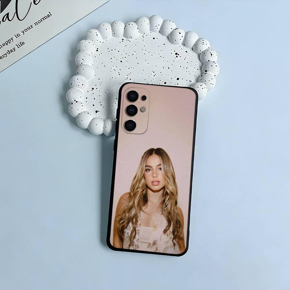 Чехол для телефона Addison-Rae для Samsung S25, S24, S21, S22, S23, S30, Ultra, S20, Plus, Fe, Lite, Черный Мягкий Силикон