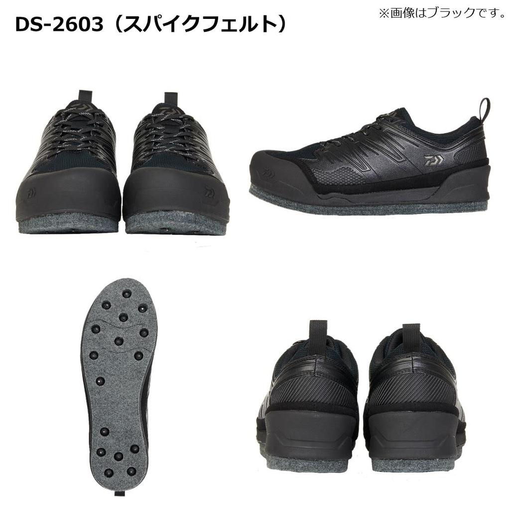 DAIWA Shoes Black DS-2103 26.0