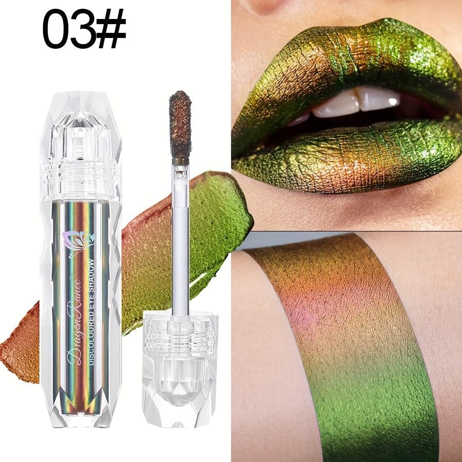 9-цветный металлический блеск для губ с эффектом хамелеона Lip Glzae High Shine Стойкая губная помада коралловых тонов для сценического и хеллоуинского макияжа