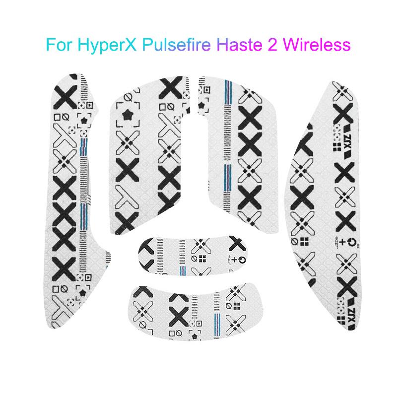 Противоскользящая игровая наклейка на мышь для Hyperx Pulsefire Haste 2 Проводная Беспроводная Мышь ПК Компьютер Настольный Геймерские Аксессуары
