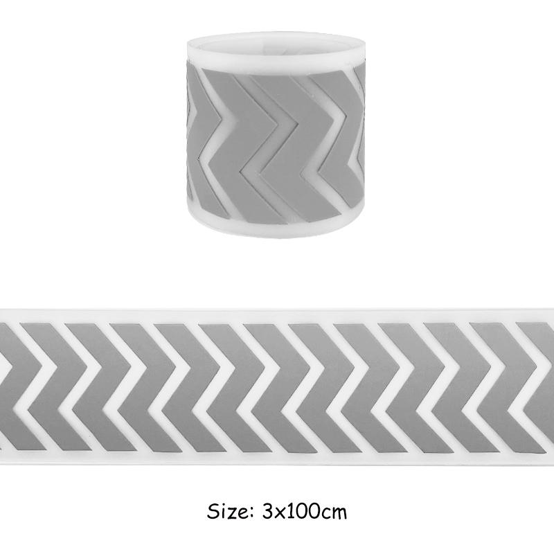 Светоотражающая наклейка для одежды, виниловая пленка, стрелка, квадратный набор, аппликации на одежду, мода, сделай сам, моющаяся теплопередача, новый аксессуар для одежды