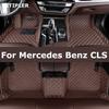 TITIPLER Пользовательские автомобильные коврики для Mercedes Benz CLS Coupe C218 C219 C257 Shooting Brake X218 Автомобильные ковры Аксессуары