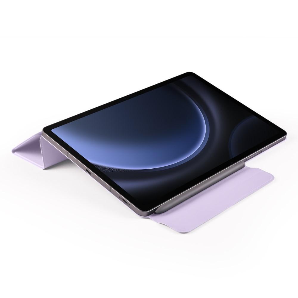 Magnetic Origami Case for Samsung Galaxy Tab S10 Lite / S10 FE / S9 FE / S9 - Purple