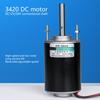 High Speed Electric Gear Motor 12/24V 30W Permanent Magnets Motor Reversible Electric Gear Motor for DIY Generator